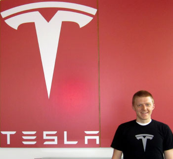 Illustration for article titled I'm Tesla's New Intern, And This Is My Electric Car